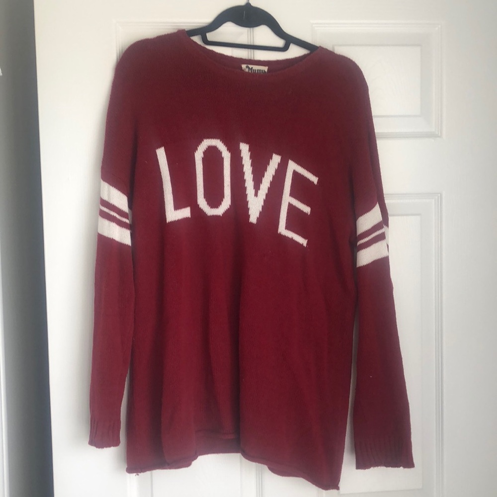 Love sweater